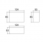 CAIXA PB-112 ( 123 X 85 X 52 ) C/TAMPA
