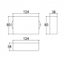 CAIXA PB-112/2-TE ( 123 X 85 X 36 )