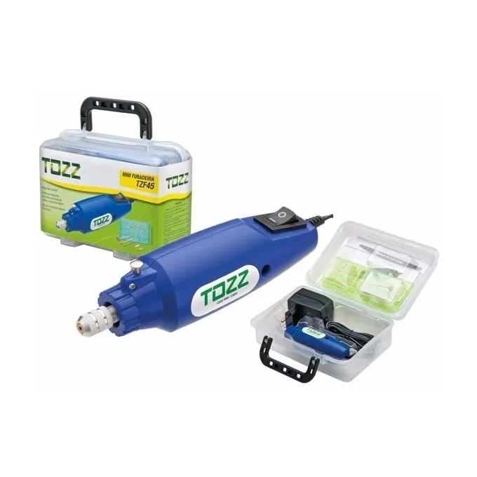 MINI FURADEIRA 12V - TZF45  C/ FONTE - E ESTOJO