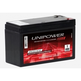 BATERIA SELADA 12V -   7AH - UNIPOWER