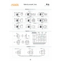 SINALEIRO QUADRADO LED 16MM   24VCC/CA - VERDE ( P16-BS7-G2 ) - PULSADOR