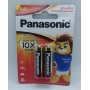 BATERIA ALCALINA PANASONIC AA ( CARTELA C/ 2 UNIDADES )