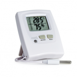 INCOTERM - TERMO HIGROMETRO 7666.02.0.00 - BRANCO - QUADRADO