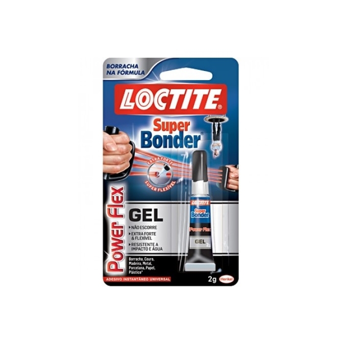 COLA SUPER BONDER POWER FLEX GEL 2G