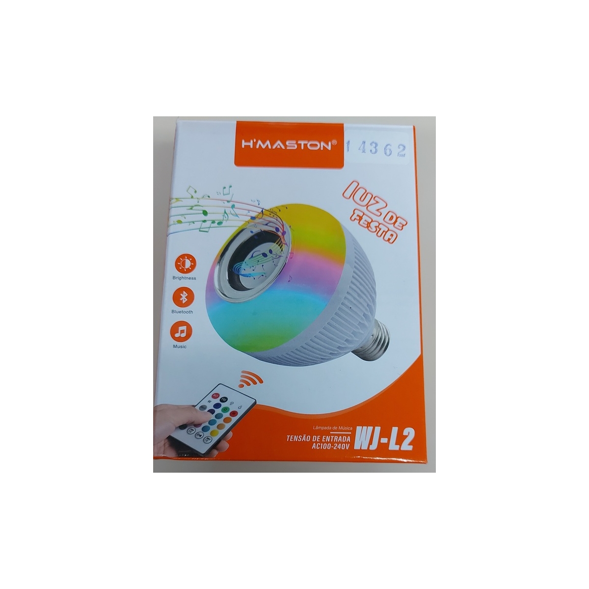 LAMPADA RGB - PARA FESTA H-MASTON WJ-L2