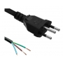 CABO DE FORCA P/MICRO PP 3 X 0,75MM - MULTCABO S/ PLUG - 1,5M