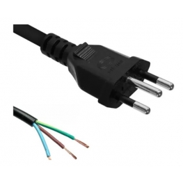 CABO DE FORCA P/MICRO PP 3 X 0,75MM - MULTCABO S/ PLUG - 1,5M