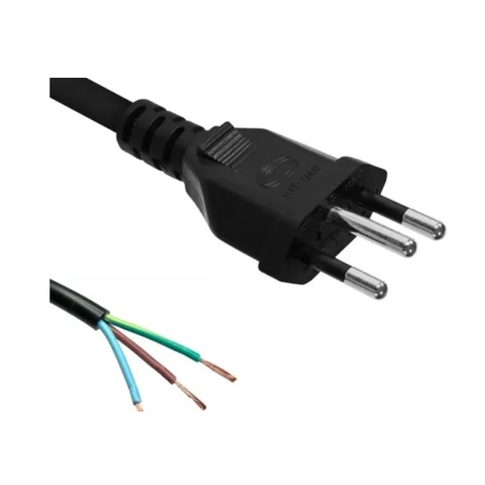 CABO DE FORCA P/MICRO PP 3 X 0,75MM - MULTCABO S/ PLUG - 1,5M
