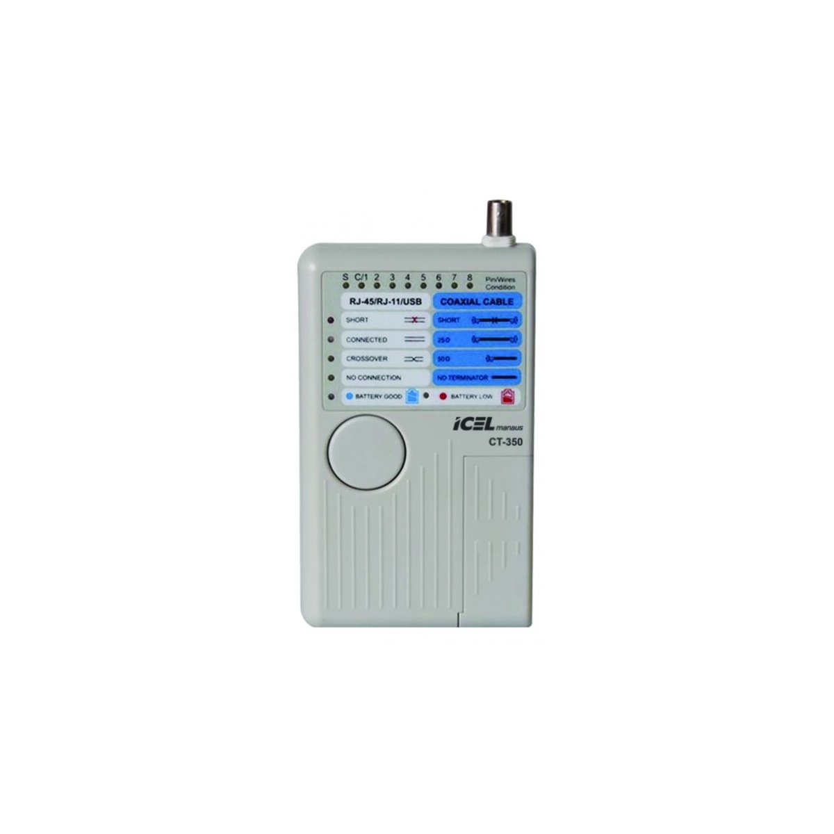 TESTADOR DE CABO DE REDE CT 350