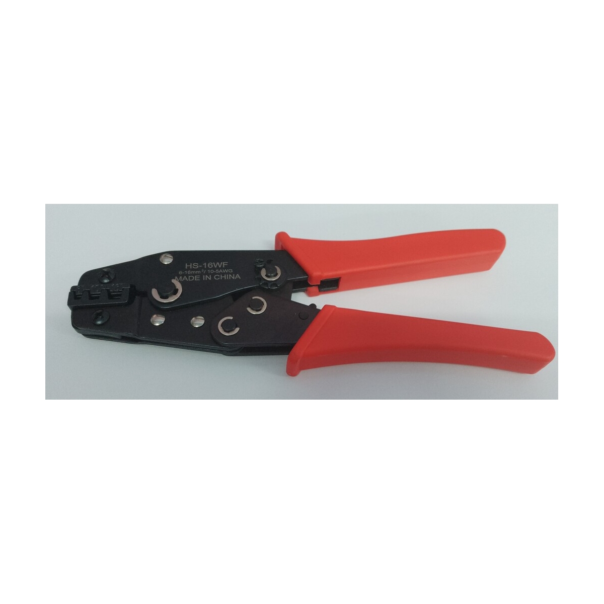 ALICATE HS-16WF - CRIMP TERMINAL TUBULAR/ILHOS SIMPLES 6,0 MM A 16MM