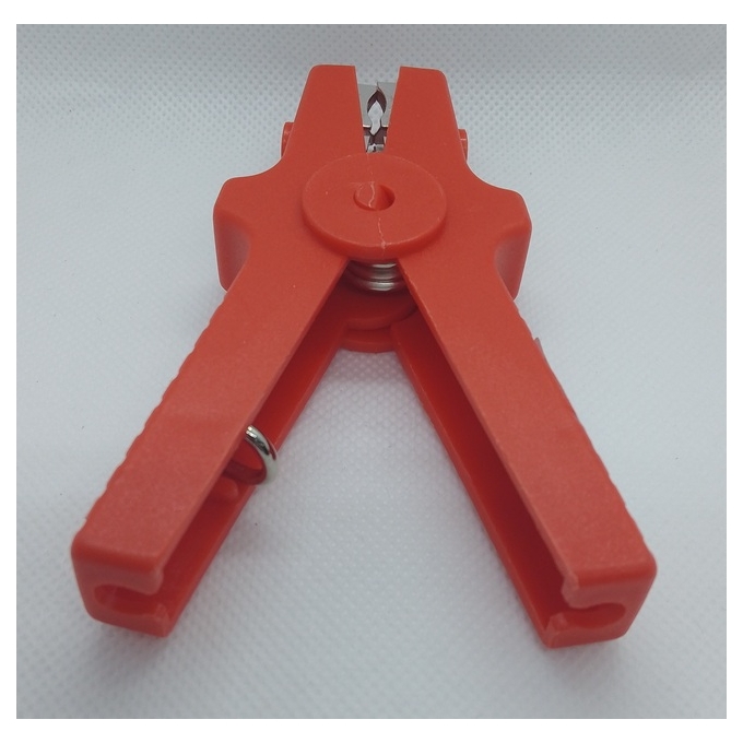 GARRA JACARE C/ISOL. GI 30 VERMELHO - FUSIBRAS - FERRO