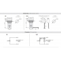 AMPERIMETRO VOLT - VA20-2G - DIG 22MM - 3 DIG - 50 A 265 VCA/ 0-100A - VERDE