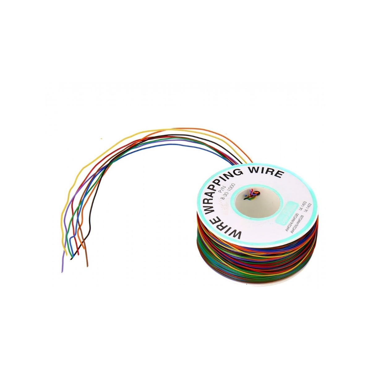 FIO WIRE WRAPP - 30 AWG - COLORIDO ( 250 METROS ) - 8 CORES