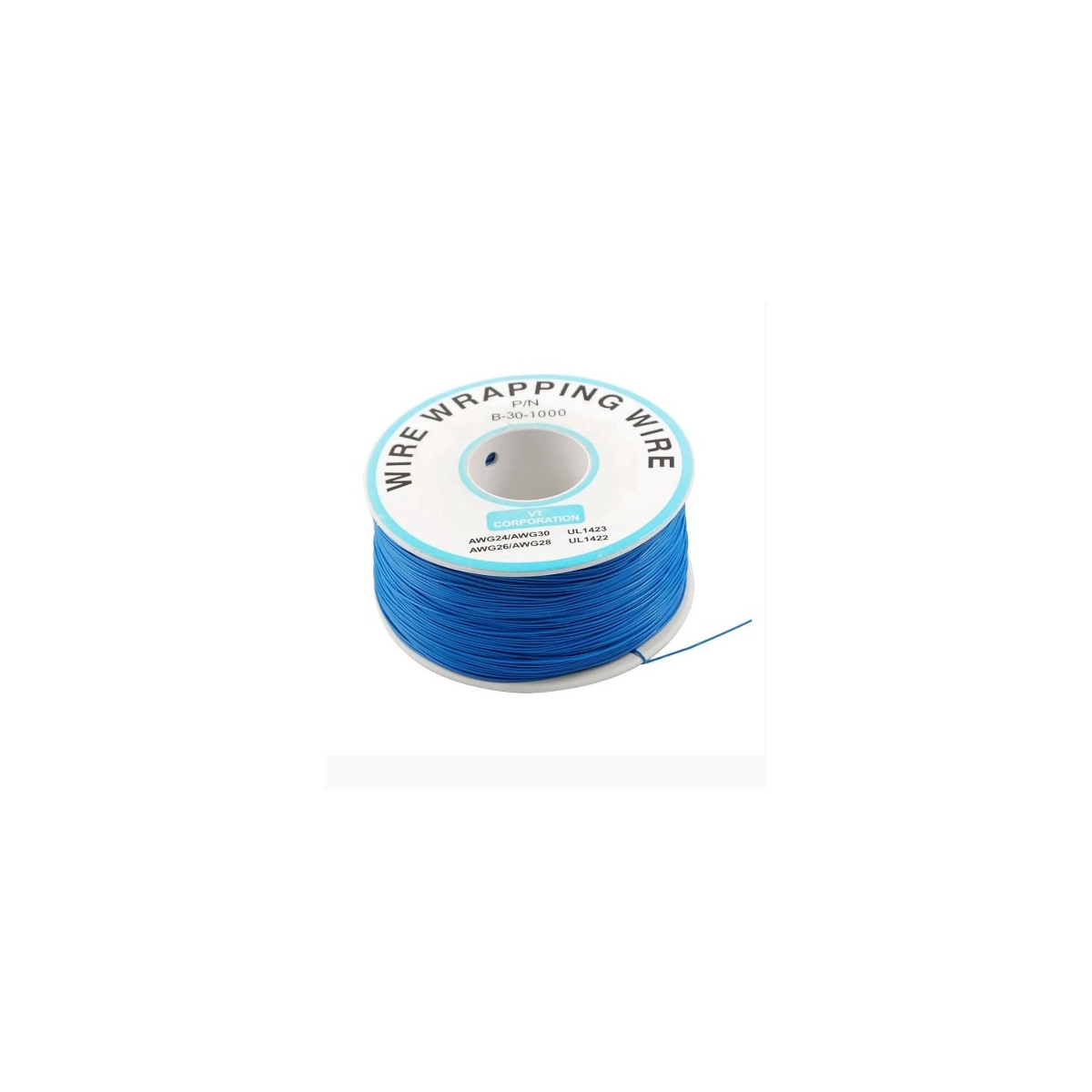 FIO WIRE WRAPP - 30 AWG - AZUL ( 250 METROS )