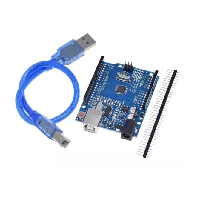 ARDUINO - UNO R3 C/ CABO USB - ATMEGA 328 - SMD