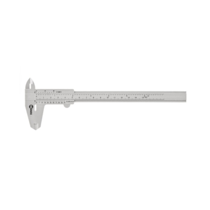 954 - PAQUIMETRO ANALOGICO - 150MM - METALICO - 6 POL.