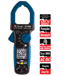 ALICATE AMPERIMETRO - ET 3902