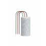 CAP. PERMANENTE    6UF + 3UF/440VAC - 3 FIOS
