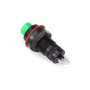 CHAVE BOTAO DS 211 - VERDE - TIPO PUSH BUTTON C/ TRAVA - MEDIA
