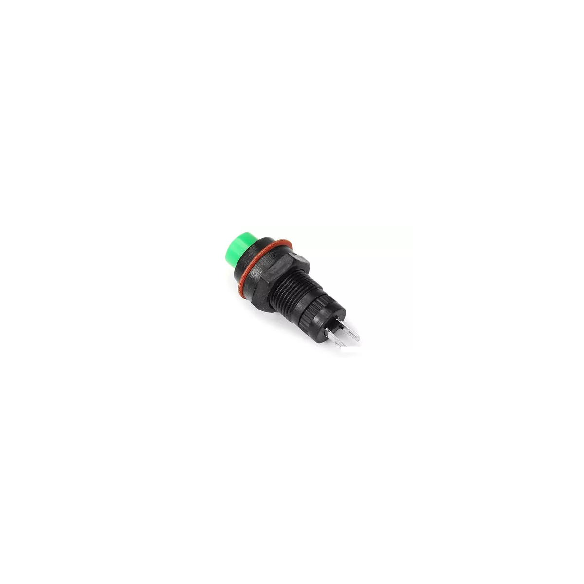 CHAVE BOTAO DS 211 - VERDE - TIPO PUSH BUTTON C/ TRAVA - MEDIA