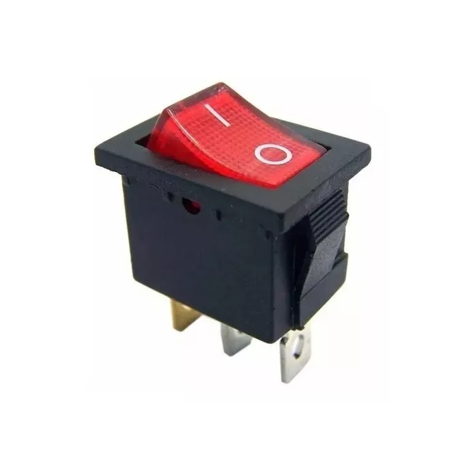 CHAVE KCD 1-102A - GANG. 3T 2POS - VM COM MARCACAO