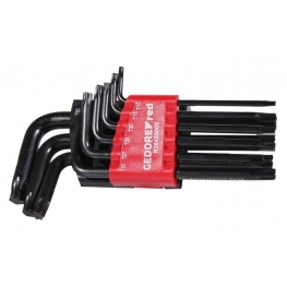GEDORE - JOGO DE CHAVES L TX  PERFIL HEXALOBULAR R 36405009