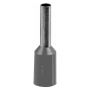 TERMINAL PINO TUBULAR - 0,75MM - CINZA
