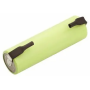 BATERIA NIMH 1/2A - 1100MAH - COM TERMINAL