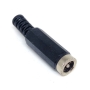 JACK J-4 - 2,1 X 5,5MM - SOLDA FIO