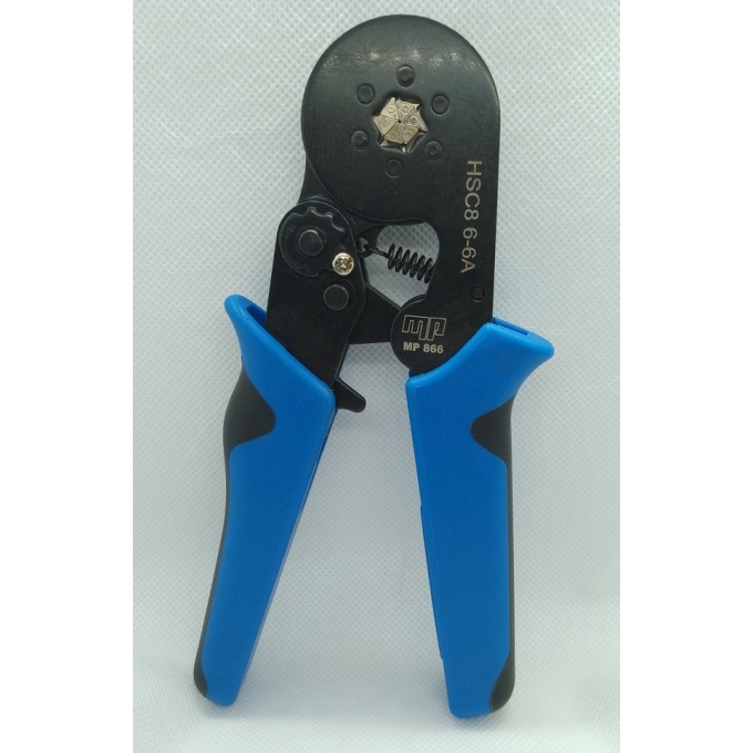 ALICATE MP 866 - CRIMP TERMINAL TUBULAR/ILHOS 0,25MM A 6MM 6DENTES