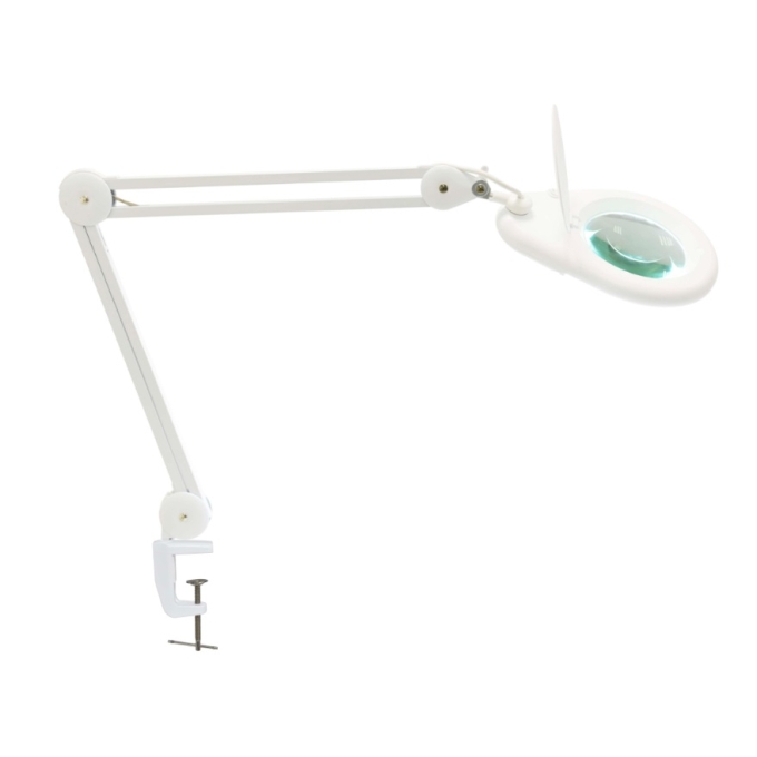 LUPA DE BANCADA - HL-400 (C/ LED) - (8X) BIVOLT