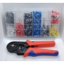 ALICATE HSC 8 6-4  CRIMP TUBULAR DE 0,25 A 10 MM C/ KIT 1200 TERMINAIS