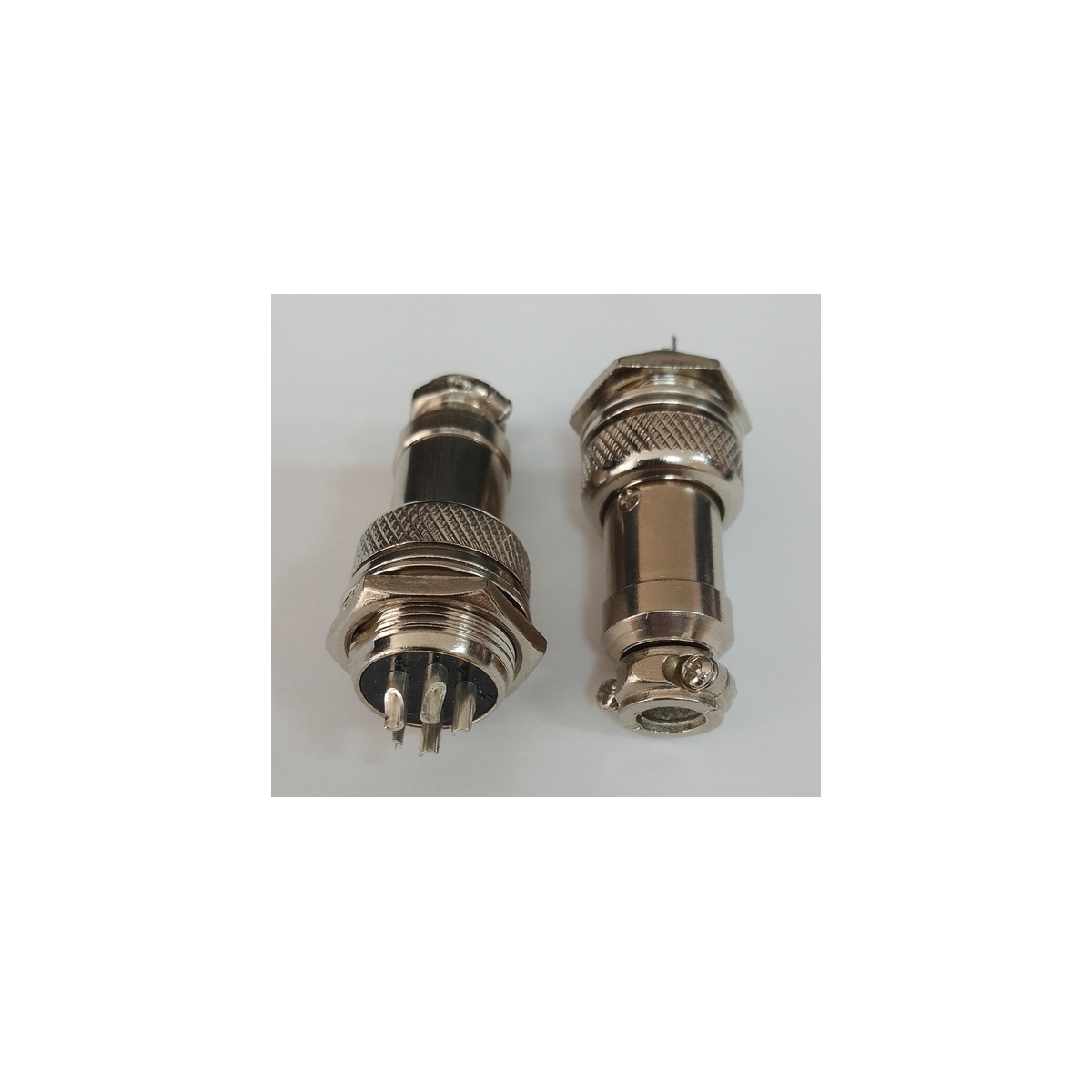 CONECTOR WC-5MF + WC-5FM ( MIKE - MACHO/FEMEA ) - 5 VIAS