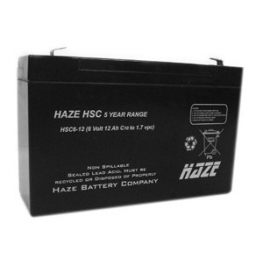 BATERIA SELADA  6V - 12AH                         