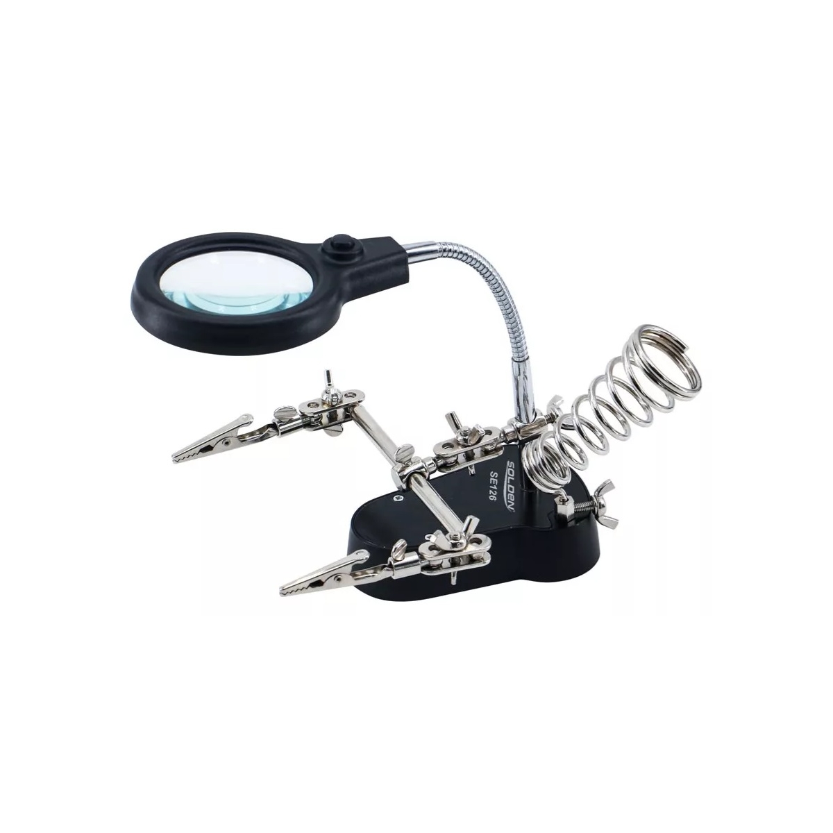 SOLDEN - SUPORTE DE PLACA COM LUPA E GARRAS  - SE126