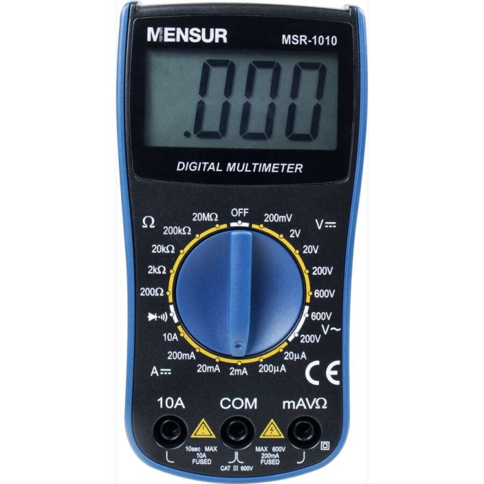 MENSUR - MULTIMETRO DIGITAL - MSR 1010