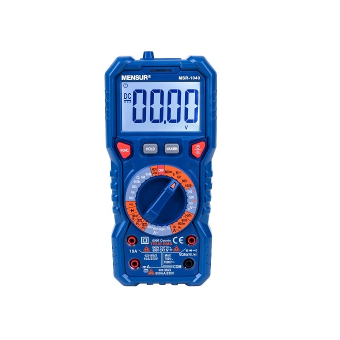 MENSUR - MULTIMETRO DIGITAL - MSR 1040