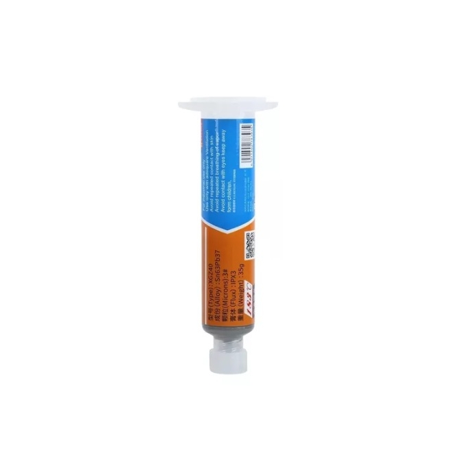 SOLDA EM PASTA - SERINGA - 35GR MECHANIC BGA SMD - XGZ40