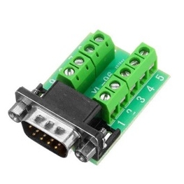 ADAP. RS 232 - DB 9 M X BORNE KRE