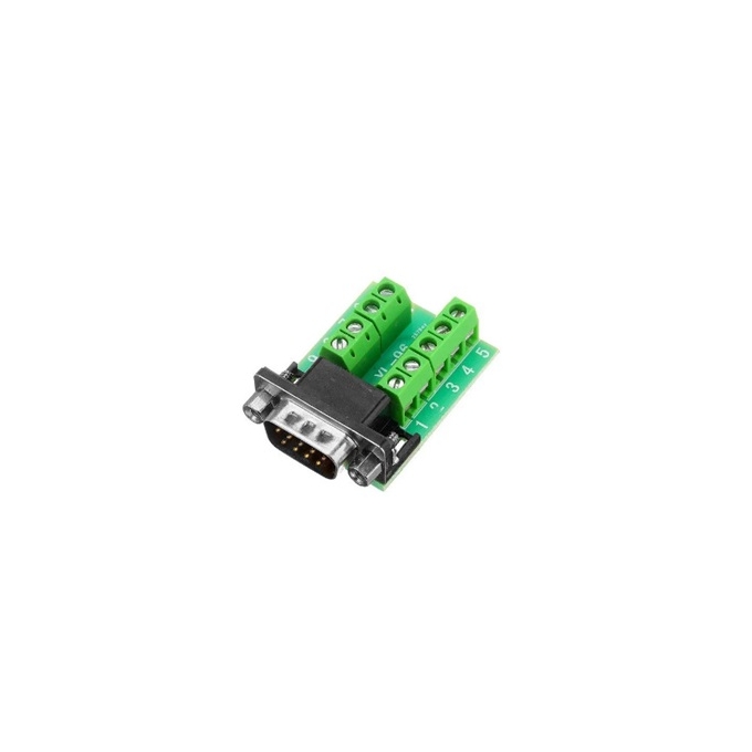 ADAP. RS 232 - DB 9 M X BORNE KRE