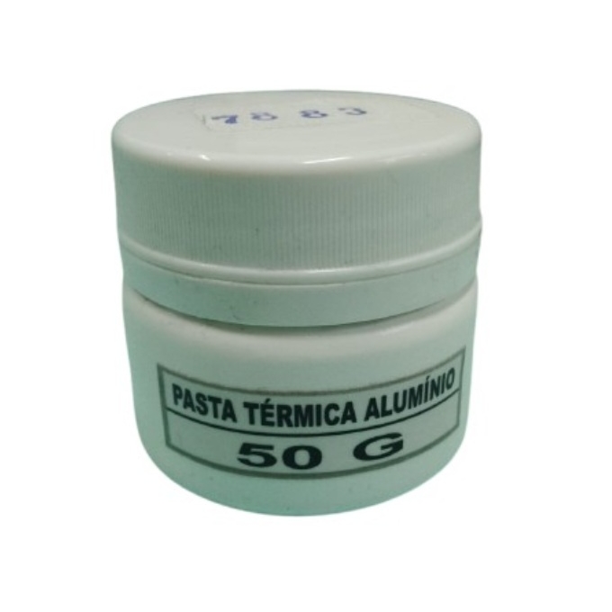 PASTA TERMICA - COM ALUMINIO - 50 GR