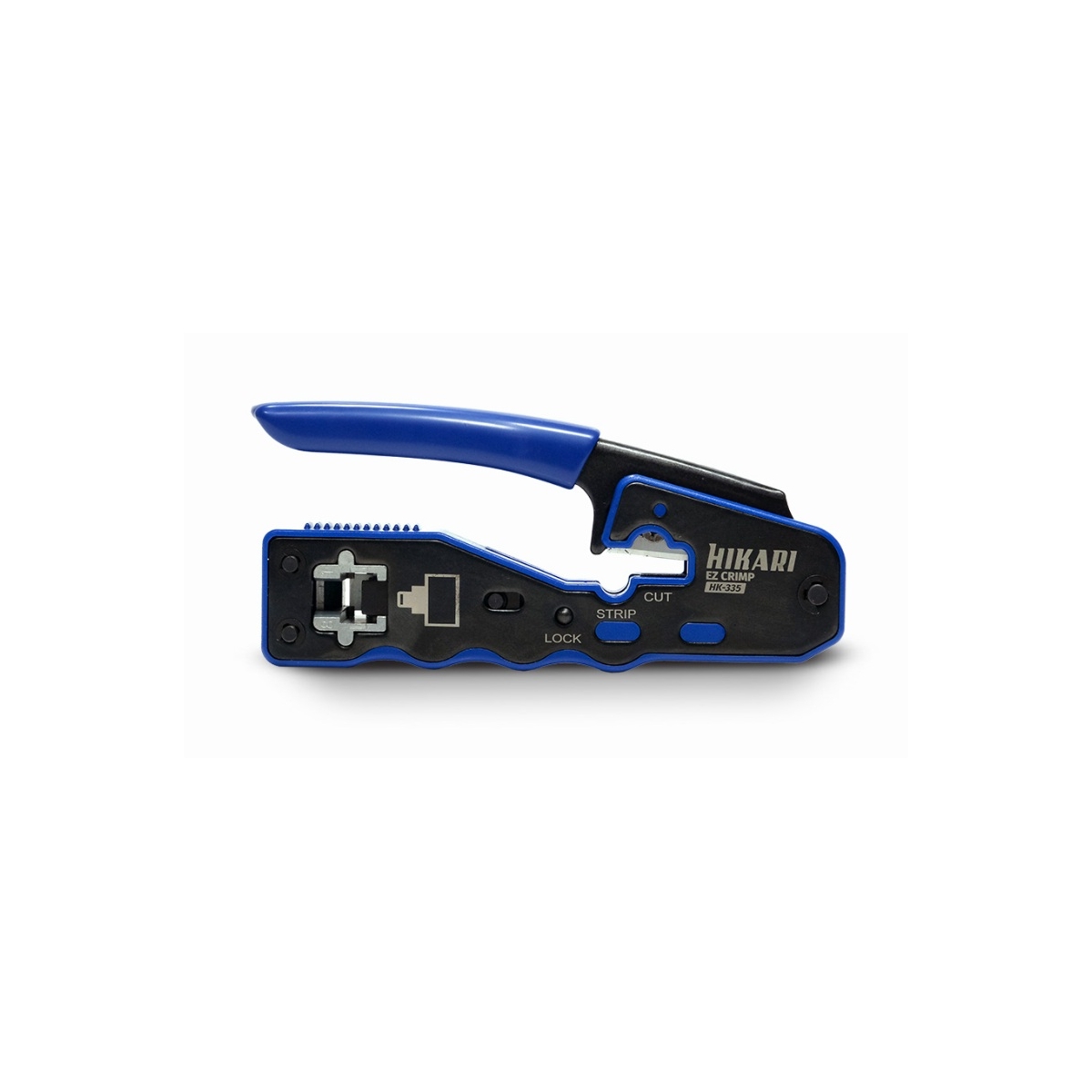 ALICATE DE CRIMPAR HK-335 - 3 EM 1 EZ CRIMP RJ 45 PASSAGEM