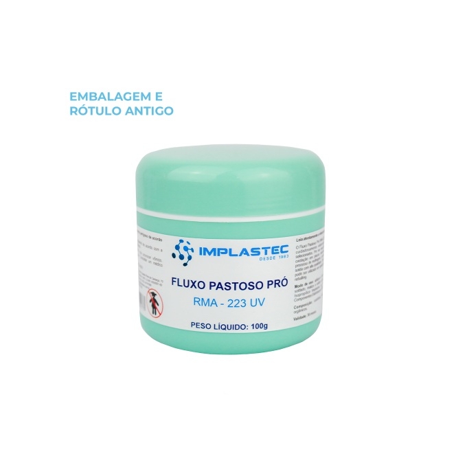 FLUXO DE SOLDA PASTOSO PRO RMA 223 PAFP100GR