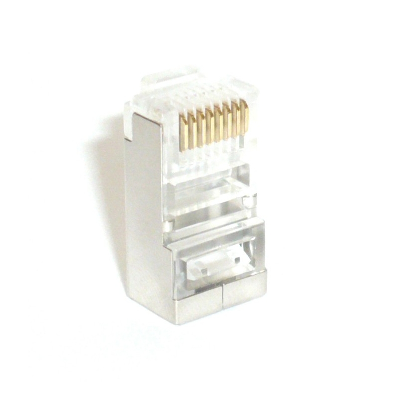 CONECTOR RJ 45  8X8 - METALTEX (TM88 BL) BLINDADO 