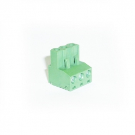 BORNE    BR8 F1 - 03 VIAS - PLUG 5,08MM - METALTEX-